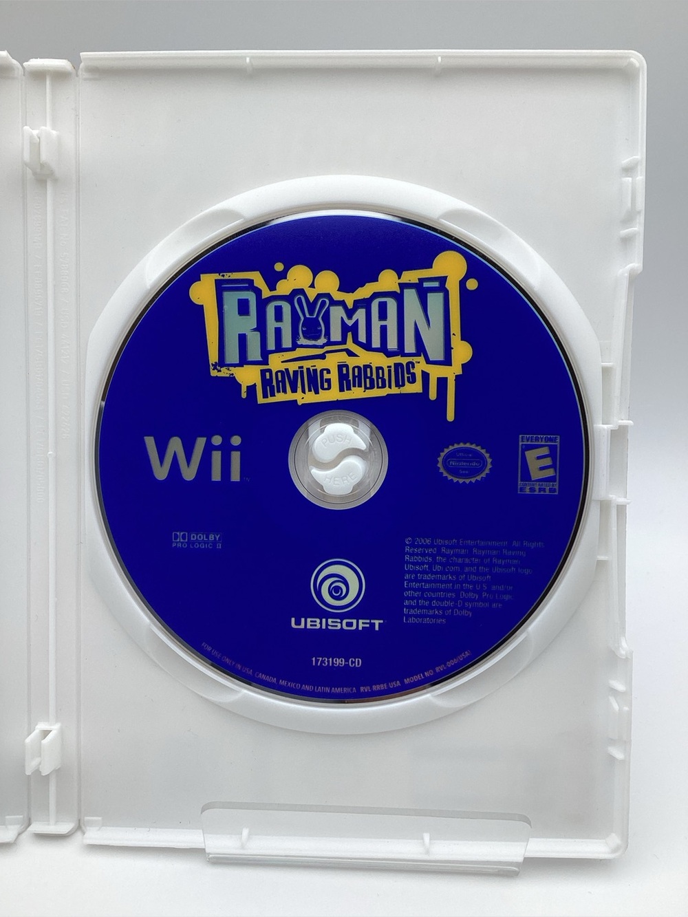 Rayman Raving Rabbids Nintendo Wii 2006 - Complete - Picture 5 of 7